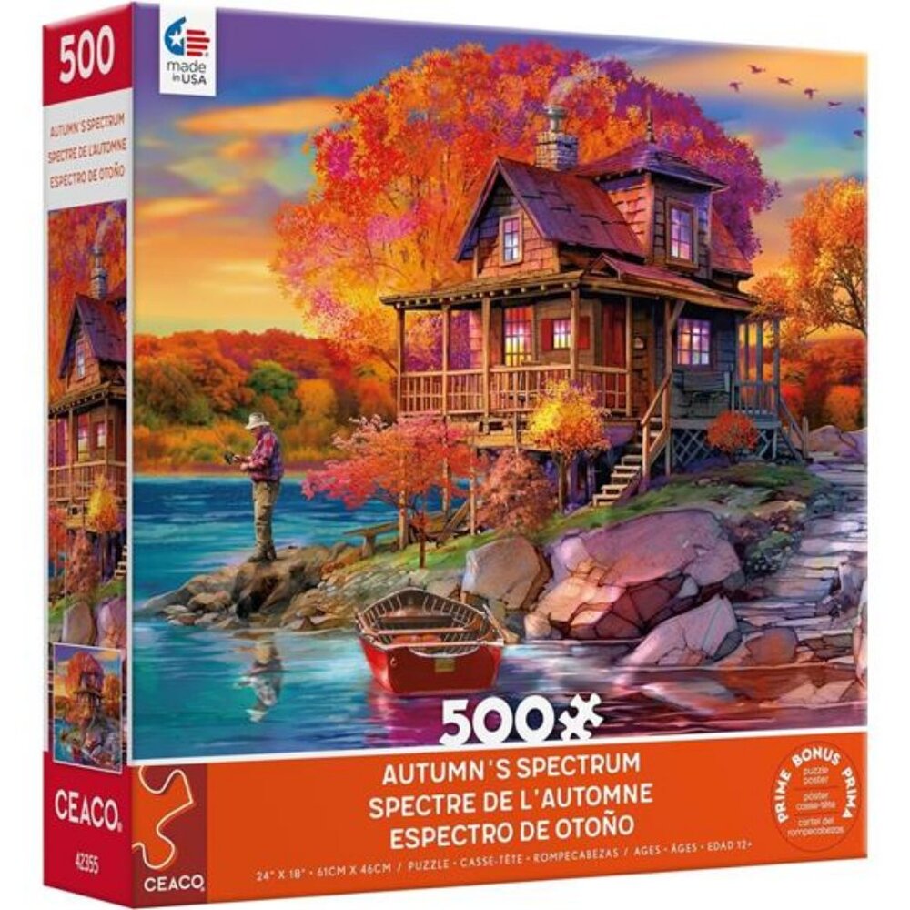 Ceaco - Autumn's Spectrum‎ - 500 Piece Jigsaw Puzzle